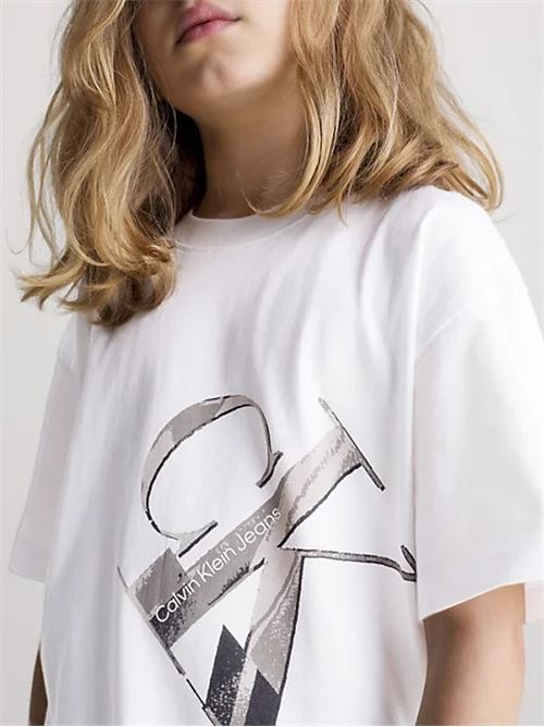 hyper real monogram CALVIN KLEIN JEANS | IB0IB01884YAF